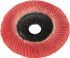 Metabo 626461000 Flap Disc: 7/8" Hole, 80 Grit, Ceramic, Type 29