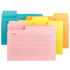 SMEAD MFG CO 11650 Smead SuperTab Notes File Folders, 8 1/2in x 11in, Letter Size, Assorted Colors, Pack Of 12