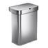 SIMPLEHUMAN LLC simplehuman ST2031  Voice And Motion Sensor Garbage Can, 15.3 Gallons, Stainless Steel