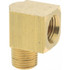 Eaton 3400X2 Industrial Pipe 90 ° Street Elbow: 1/8" Female Thread, 1/8" Male Thread, MNPTF x FNPTF