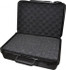 Platt 507 Clamshell Hard Case: Cubed Foam, 15" Wide, 4.38" Deep, 4-3/8" High