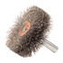 Weiler 17608 Wheel Brush: 1-3/4" Wheel Dia, Crimped