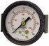 Winters P9U901446UC Pressure Gauge: 2" Dial, 0 to 600 psi, 1/8" Thread, NPT, U-Clamp Panel & Center Back Mount