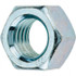 Value Collection MP31205 Hex Nut: 1/2-13, Grade 5 Steel, Zinc Clear Finish