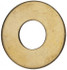 Value Collection FWUIB100-025BX 1" Screw Standard Flat Washer: Brass, Plain Finish