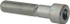 MSC 50C250KCS/A Socket Cap Screw: 1/2-13, 2-1/2" Length Under Head, Socket Cap Head, Hex Socket Drive, Alloy Steel, Zinc-Plated