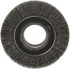 Weiler 93620 Wheel Brush: 6" Wheel Dia, Crimped