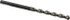 Guhring 9005490036000 Jobber Length Drill Bit: 3.6 mm Dia, 130 °, High Speed Steel