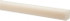 MSC 5508322 Plastic Bar: Nylon 6/6, 7/16" Thick, 24" Long, Natural Color