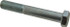 MSC MSC-30170-7 Hex Head Cap Screw: 1-8 x 7", Grade 5 Steel, Zinc-Plated