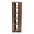 IRIS USA, INC. Iris 596275  54-3/4inH 5-Tier Revolving Bookshelf, Brown