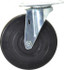 E.R. Wagner 2F6805009000100 Swivel Top Plate Caster: Hard Rubber, 5" Wheel Dia, 1" Wheel Width, 145 lb Capacity, 5-13/16" OAH