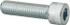 MSC 50C200KCS/A Socket Cap Screw: 1/2-13, 2" Length Under Head, Socket Cap Head, Hex Socket Drive, Alloy Steel, Zinc-Plated