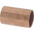 Mueller Industries W 01901 Wrot Copper Pipe Coupling: 1/4" Fitting, C x C, Solder Joint