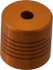 Lovejoy 68514456618 Flexible Screw Hub: Anodized Aluminum, 1/8" Pipe, 0.5" OAL