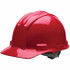 BULLARD 51RDR Hard Hat: Full Brim, Type 1, Class E & G