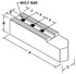 H & R Manufacturing HR-42-25-5-OP Soft Lathe Chuck Jaw: Serrated