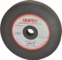 Cratex 408 M Surface Grinding Wheel: 4" Dia, 1/2" Thick, 1/2" Hole