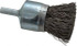 Osborn 0003070800 End Brushes: 1" Dia, Steel, Crimped Wire