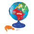Give your youngsters this 6-piece puzzle and let them enjoy putting the world together. With landmarks and animals on each piece, children will learn a little about each location as it goes on the globe.  Helps teach children geography in an interactive way.  Covers the entire world.  Highlights landmarks and animals to offer exciting information about different areas.  Sits on a plastic base for support.  Features 6 continent puzzles, 6 continent labels and a sheet of blank label stickers.  Backed by the manufacturers 1-year limited warranty.