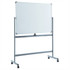 SP RICHARDS Lorell LLR52568  Magnetic Dry-Erase Whiteboard Easel, 36in x 48in, Aluminum Frame With Silver Finish