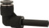 Norgren C20430400 Push-To-Connect Tube to Stem Tube Fitting: Stem Elbow, 1/4" OD