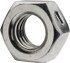 Value Collection CLNI20430-100BX Hex Lock Nut: Distorted Thread, 7/16-14, Grade 2 Steel, Zinc-Plated