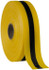 AccuformNMC BT4BY 150' Long x 2" Wide Roll, Woven Polyethylene, Black & Yellow Barricade Tape