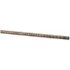 MSC 7806 Threaded Rod: 1/4-20, 6' Long, Stainless Steel, Grade 304