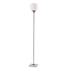 ADESSO INC Adesso 5179-22  Fiona Torchiere, 71inH, White Opal Shade/Brushed Steel And White Marble Base