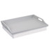 CREATIVE MANUFACTURING LLC 76105 Rossie Home Lap Tray With Pillow, 4.1inH  x 17.5inW x 13.5inD, Calming Gray