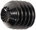 Unbrako 119207 Set Screw: 1/2-20 x 1/2", Cup & Knurled Cup Point, Alloy Steel, Grade 8