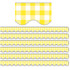 Create a unique bulletin board theme with the Teacher Created Resources Scalloped Border Trim Pack. These vibrant border trim strips are made of acid-free paper and help liven up your classroom.  Scalloped border trim helps liven up any classroom.  Made of acid-free paper.  Creates themes for bulletin boards, walls, windows and projects.  Each pack has 12 pieces. Sold as 6 packs for a total of 72 strips.