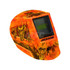 Jackson Safety 47101 Welding Helmet: Orange Yellow & Red, Nylon, Shade 5 to 9 & 9 to 13