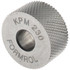 MSC KPM-230 Standard Knurl Wheel: 3/4" Dia, 90 ° Tooth Angle, 30 TPI, Diamond, High Speed Steel