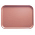 CAMBRO MFG. CO. 1520409 Cambro Camtray Rectangular Serving Trays, 15in x 20-1/4in, Blush, Pack Of 12 Trays