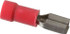 Thomas & Betts 18RAD-182 Wire Disconnect: Female, Red, Vinyl, 22-18 AWG, 0.187" Tab Width