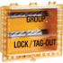 Brady 09008 Group Lockout Boxes; Portable/Wall Mount: Portable ; Overall Height: 11