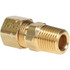 Parker 68CA-6-4 Compression Tube Connector: 1/4-18" Thread, Compression x MNPT