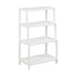 NEW RIDGE, LLC 2022-WHT New Ridge Home Goods Dunnsville 37inH 4-Tier Bookcase, White