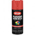 Krylon K02756007 Acrylic Enamel Spray Paint: Fire Red, Matte, 12 oz