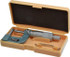 Mitutoyo 115-314 1 Inch Measurement Range, 0.0001 Inch Graduation, Barrel Anvil, Ratchet Stop Thimble, Mechanical Tube Micrometer