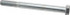 MSC MSC-30145-7 Hex Head Cap Screw: 5/8-11 x 7", Grade 5 Steel, Zinc-Plated