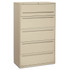 HNI CORPORATION HON 795LL  Brigade 700 42inW x 19-1/4inD Lateral 5-Drawer File Cabinet, Putty