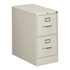 HNI CORPORATION HON 312P-Q  310 26-1/2inD Vertical 2-Drawer Letter-Size File Cabinet, Light Gray