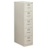 HNI CORPORATION HON 315P-Q  310 26-1/2inD Vertical 5-Drawer Letter-Size File Cabinet, Light Gray