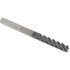 Accupro 6503340 Square End Mill:  0.2500" Dia, 1.25" LOC, 0.25" Shank Dia, 3" OAL, 5 Flutes, Solid Carbide