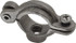 Empire 41HB0050 Split Ring Hanger: 1/2" Pipe, 3/8" Rod, Malleable Iron