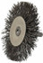 Osborn 0001144400 Wheel Brush: 3" Wheel Dia, Crimped