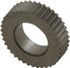 MSC CPSX1.2 Standard Knurl Wheel: 15 mm Dia, Tooth Angle, 21 TPI, Straight, Cobalt